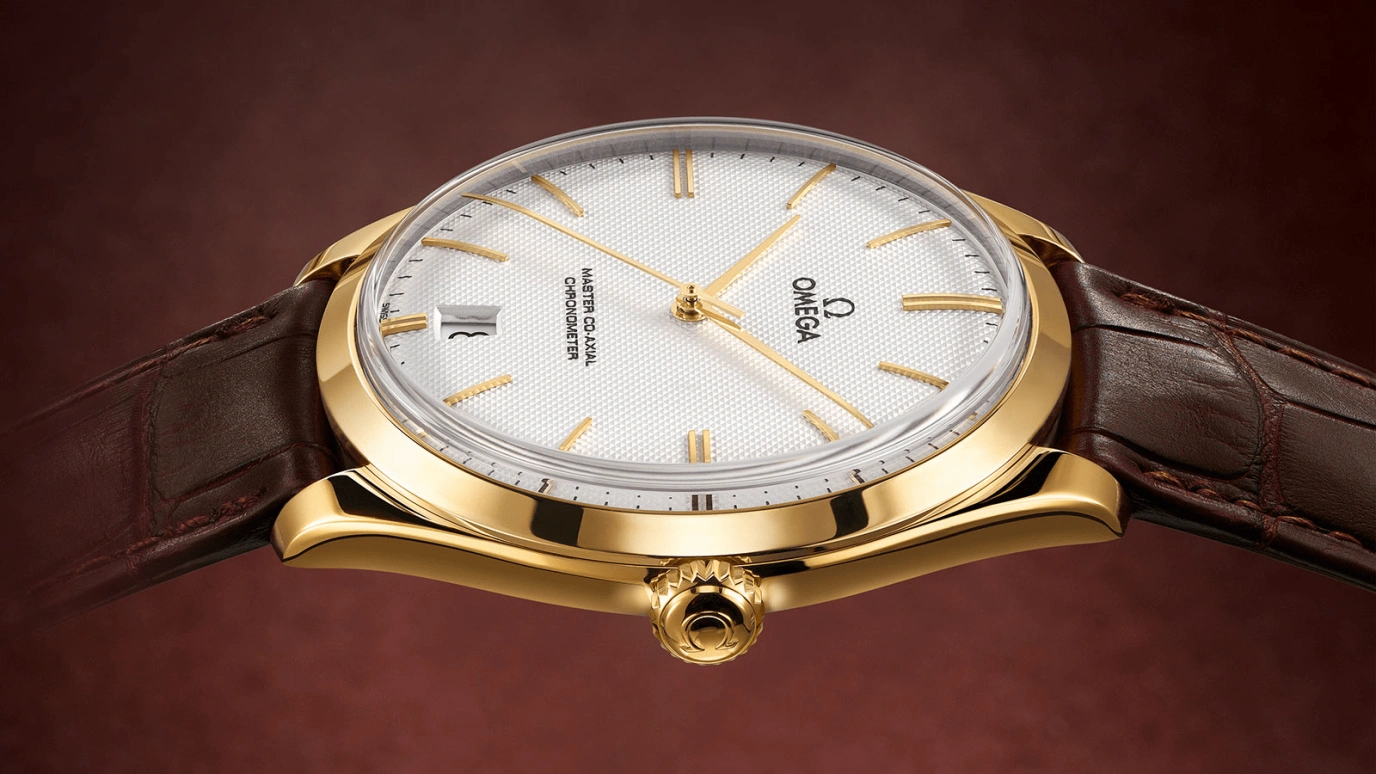Omega,Trésor 40mm,40mm,Yellow Gold,Silver,Handwound,Date,Co-Axial Escapement,432,432.53.40.21.02.001