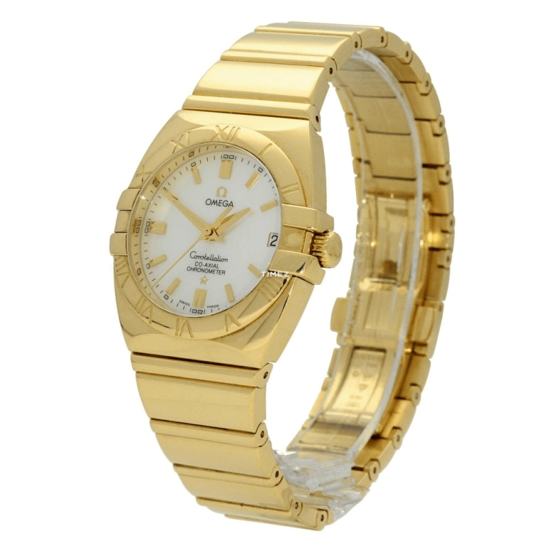 Omega,Constellation 31mm,31mm,Yellow Gold,White,Automatic,Day,48hours,1190,1190.70.00