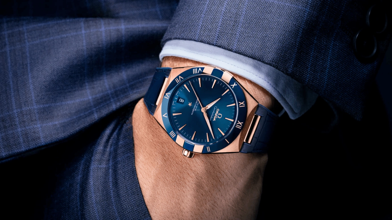 Omega,Constellation 41mm,41mm,Ceramic,Sedna Gold,Black,Automatic,Date,Co-Axial Escapement,131,131.63.41.21.03.001