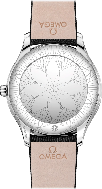 Omega,Trésor 39mm,39mm,Stainless Steel,Black,Quartz,Day,Zodiac Indications,428,428.17.39.60.01.001