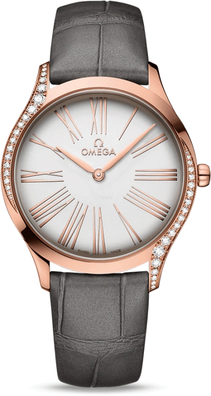 Omega,Trésor 36mm,36mm,Sedna Gold,Brown,Quartz,Day,Zodiac Indications,428,428.58.36.60.02.001