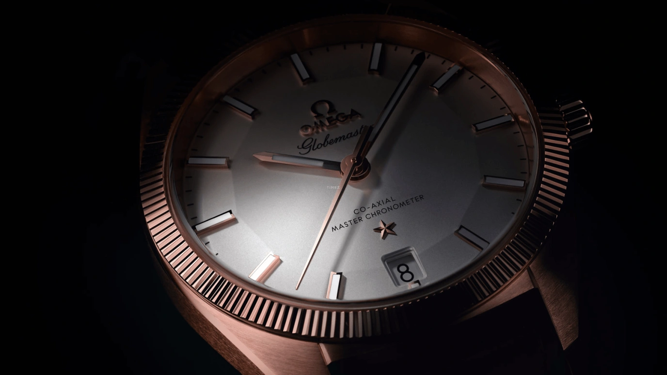 Omega,Globemaster 39mm,39mm,Sedna Gold,Silver,Automatic,Date,Co-Axial Escapement,130,130.53.39.21.02.001