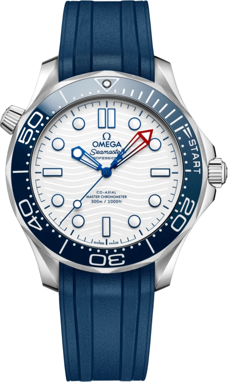 Omega,Seamaster Diver 300M 42mm,42mm,Stainless Steel,White,Automatic,Anti-magnetic,55hours,210,210.32.42.20.04.002
