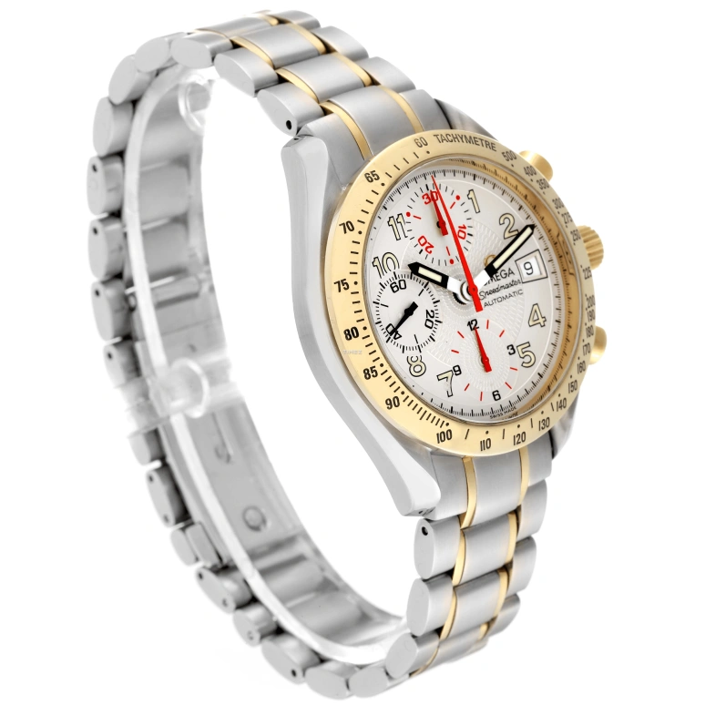 Omega,Speedmaster 39mm,39mm,Stainless Steel,White,Automatic,Chronograph,Day,3313,3313.33.00