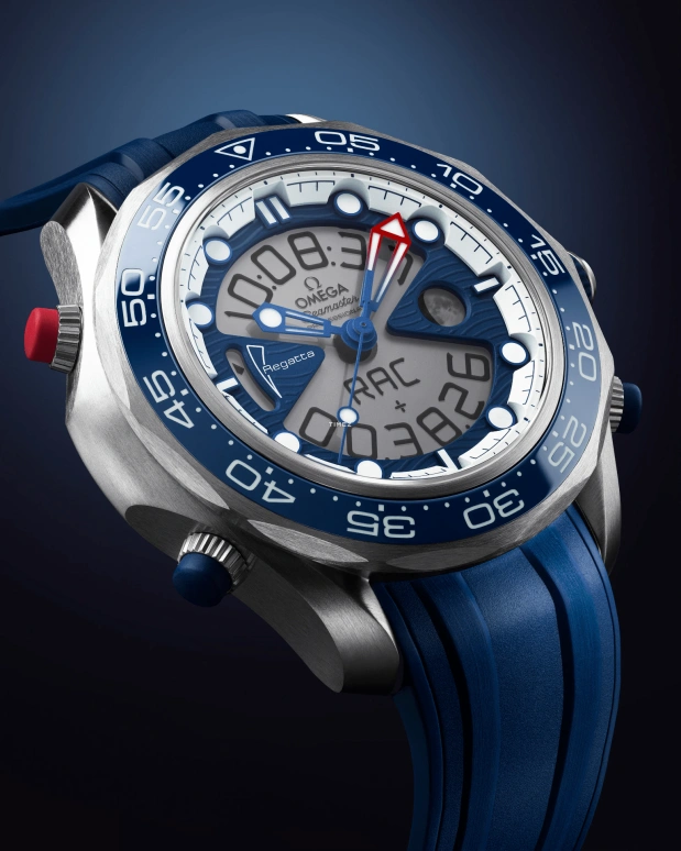 Omega,Miscellaneous 46.75mm,46.75mm,Titanium,White,Grey,Quartz,Regatta Timer,Moonphase,Perpetual Calendar,Day,In-house Caliber,Sapphire,216,216.92.46.79.10.001