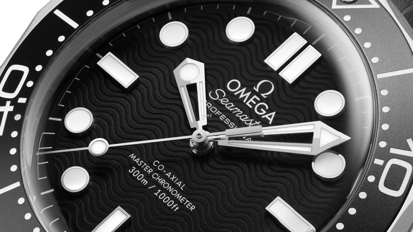 Omega,Seamaster Diver 300M 42mm,42mm,Stainless Steel,Black,Automatic,Anti-magnetic,55hours,210,210.32.42.20.01.003