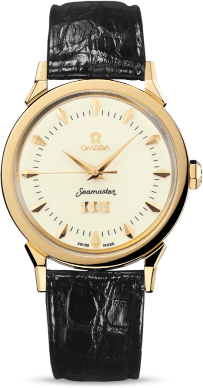 Omega,Museum 37mm,37mm,Yellow Gold,White,Automatic,Co-Axial Escapement,48hours,516,516.53.37.20.09.020