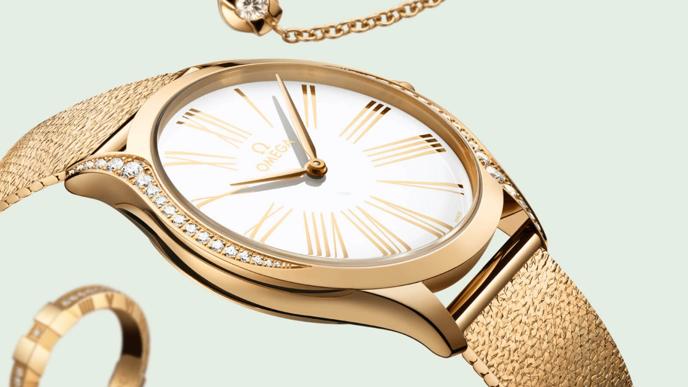 Omega,Trésor 36mm,36mm,Moonshine Gold,Silver,Quartz,Day,Zodiac Indications,428,428.55.36.60.04.001