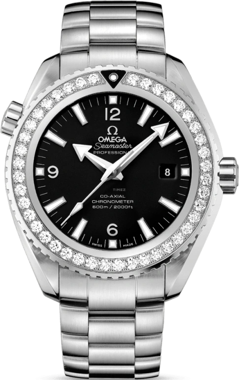 Omega,Seamaster Planet Ocean 45.50mm,45.50mm,Stainless Steel,Black,Automatic,Date,Co-Axial Escapement,232,232.15.46.21.01.001