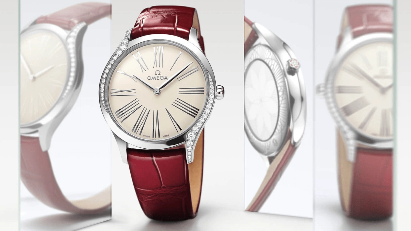Omega,Trésor 36mm,36mm,Stainless Steel,Silver,Quartz,Day,Zodiac Indications,428,428.18.36.60.02.001