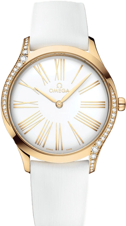 Omega,Trésor 36mm,36mm,Moonshine Gold,White,Quartz,Day,Zodiac Indications,428,428.57.36.60.04.001