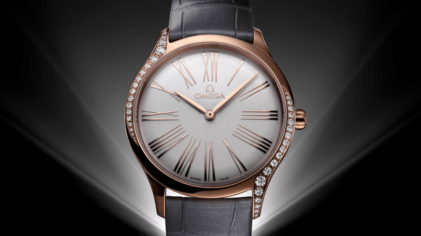 Omega,Trésor 36mm,36mm,Sedna Gold,Brown,Quartz,Day,Zodiac Indications,428,428.58.36.60.02.001