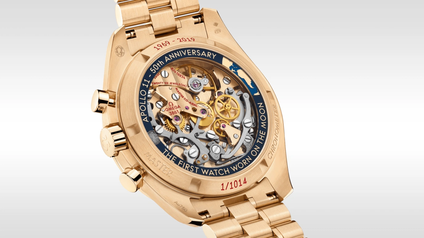 Omega,Speedmaster 42mm,42mm,Moonshine Gold,Gold,Handwound,Chronograph,50hours,310,310.60.42.50.99.001