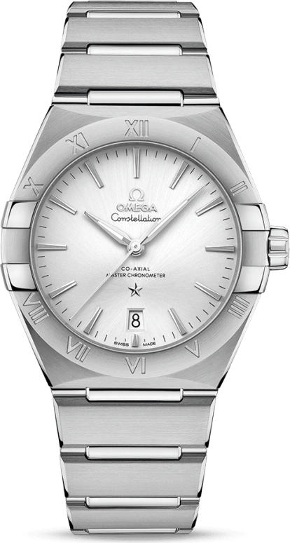 Omega,Constellation 39mm,39mm,Stainless Steel,Silver,Automatic,Date,Co-Axial Escapement,131,131.10.39.20.02.001