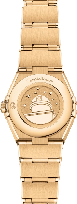 Omega,Constellation 25mm,25mm,Yellow Gold,White,Quartz,In-house Caliber,Sapphire,Crystal Glass,131,131.50.25.60.55.002