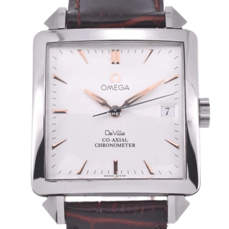 Omega,De Ville 33mm,33mm,Stainless Steel,Silver White,Automatic,Day,48hours,7806,7806.30.32