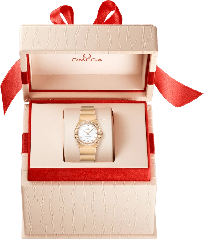 Omega,Constellation 25mm,25mm,Yellow Gold,White,Quartz,In-house Caliber,Sapphire,131,131.55.25.60.55.002