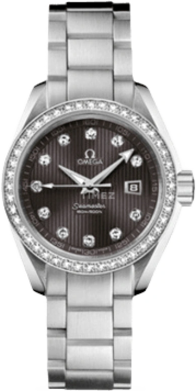 Omega,Aqua Terra 30mm,30mm,Stainless Steel,Grey,Quartz,Date,26280hours,231,231.15.30.61.56.001