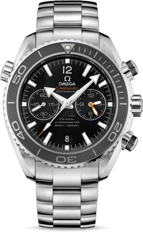 Omega,Seamaster Planet Ocean 45.50mm,45.50mm,Stainless Steel,Black,Automatic,Chronograph,Date,Co-Axial Escapement,Column Wheel,60hours,In-house Caliber,232,232.30.46.51.01.001