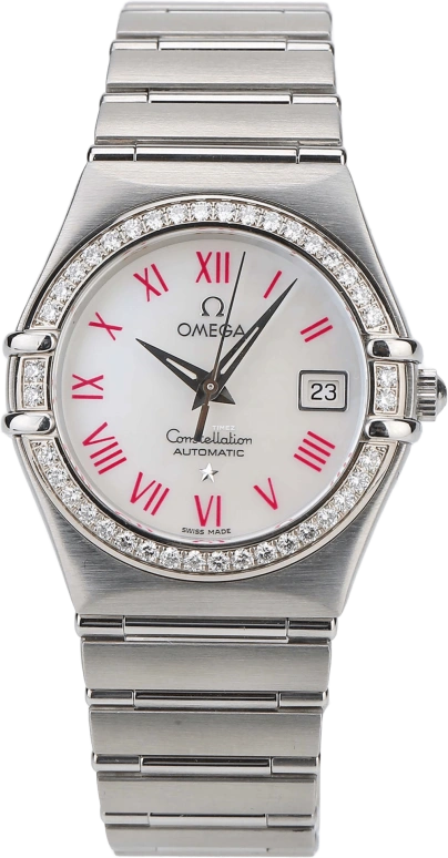 Omega,Constellation 27mm,27mm,Stainless Steel,Silver White,Automatic,42hours,In-house Caliber,1497,1497.63.00