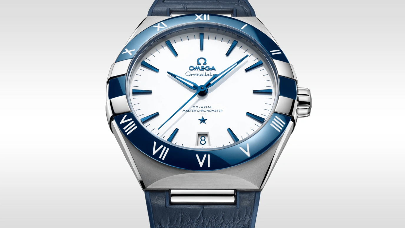 Omega,Constellation 41mm,41mm,Ceramic,Stainless Steel,White,Automatic,Date,Co-Axial Escapement,131,131.33.41.21.04.001