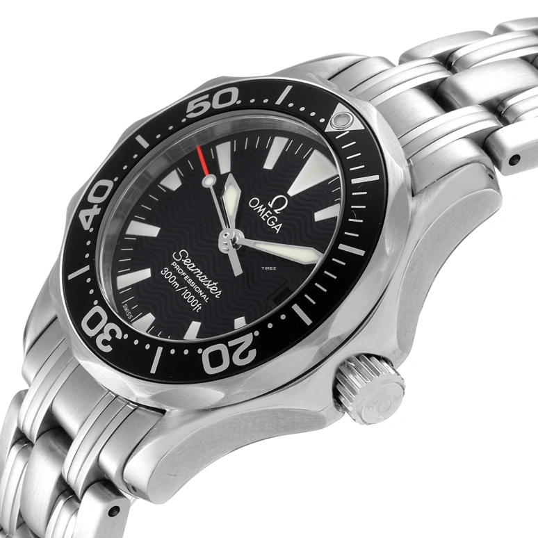 Omega,Seamaster Diver 300M 28mm,28mm,Stainless Steel,Black,Quartz,Day,26280hours,2282,2282.50.00