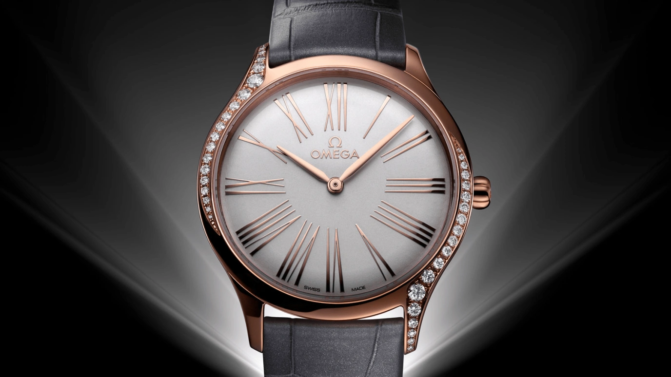 Omega,Trésor 36mm,36mm,Sedna Gold,Brown,Quartz,Day,Zodiac Indications,428,428.58.36.60.02.001