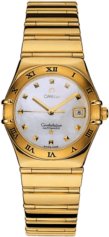 Omega,Constellation 27.50mm,27.50mm,Yellow Gold,White,Automatic,42hours,In-house Caliber,1191,1191.71.00