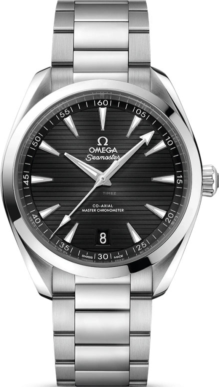 Omega,Aqua Terra 41mm,41mm,Stainless Steel,Black,Automatic,Date,Co-Axial Escapement,220,220.10.41.21.01.001