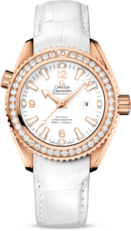 Omega,Seamaster Planet Ocean 37.50mm,37.50mm,Red Gold,White,Automatic,Date,Co-Axial Escapement,232,232.58.38.20.04.001