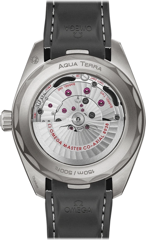 Omega,Aqua Terra 43mm,43mm,Titanium Gold,Grey,Automatic,Day,Dule Time,World Time,Day / Night Indication,60hours,In-house Caliber,220,220.92.43.22.99.001