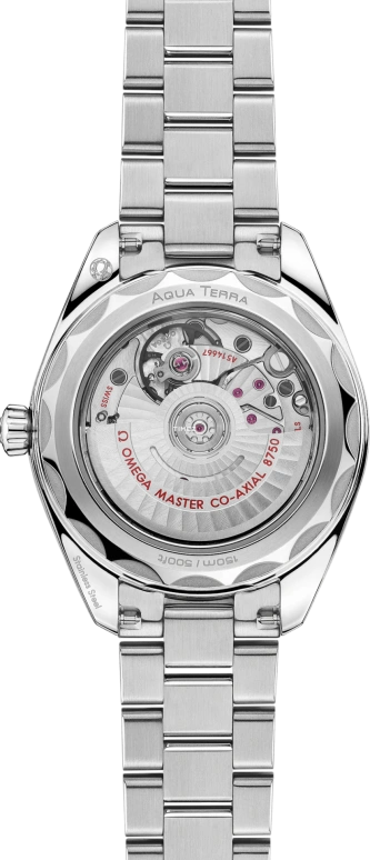 Omega,Aqua Terra 30mm,30mm,Stainless Steel,Grey,Automatic,Day,Anti-magnetic,220,220.15.30.20.56.001