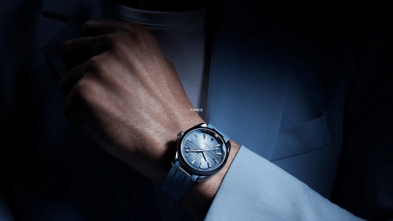 Omega,Aqua Terra 41mm,41mm,Stainless Steel,Blue,Automatic,Day,Anti-magnetic,220,220.12.41.21.03.008