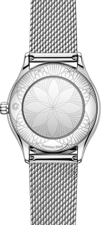 Omega,De Ville 26mm,26mm,Stainless Steel,White,Quartz,In-house Caliber,Sapphire,Crystal Glass,428,428.15.26.60.04.003