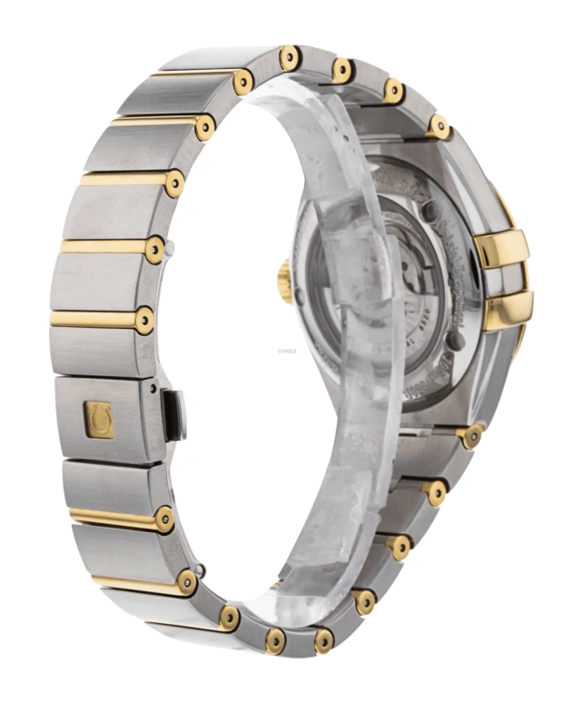 Omega,Constellation 31mm,31mm,Yellow Gold,Stainless Steel,White,Automatic,Day,50hours,123,123.25.31.20.55.003