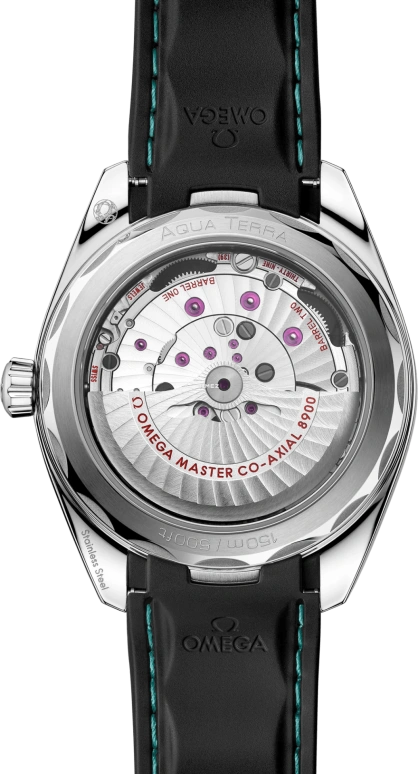 Omega,Aqua Terra 41mm,41mm,Stainless Steel,Ceramic,Gradient,Turquoise,Automatic,Day,Anti-magnetic,220,220.32.41.21.03.001