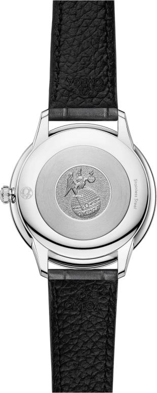 Omega,De Ville 30mm,30mm,Stainless Steel,Grey,Quartz,In-house Caliber,Sapphire,434,434.13.30.60.56.001