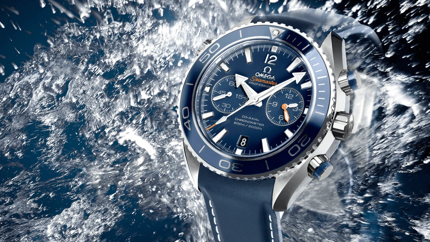 Omega,Seamaster Planet Ocean 45.50mm,45.50mm,Titanium,Black,Automatic,Chronograph,Date,Co-Axial Escapement,Column Wheel,60hours,In-house Caliber,232,232.92.46.51.03.001