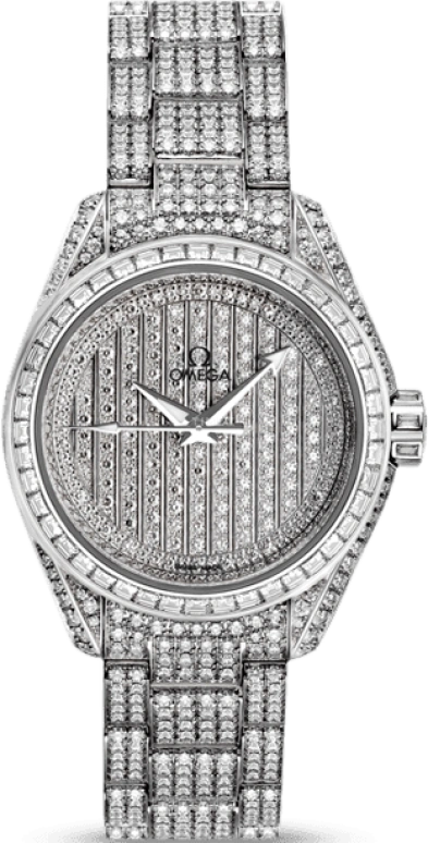 Omega,Aqua Terra 30mm,30mm,White Gold,Silver,Automatic,50hours,In-house Caliber,231,231.55.30.20.99.002