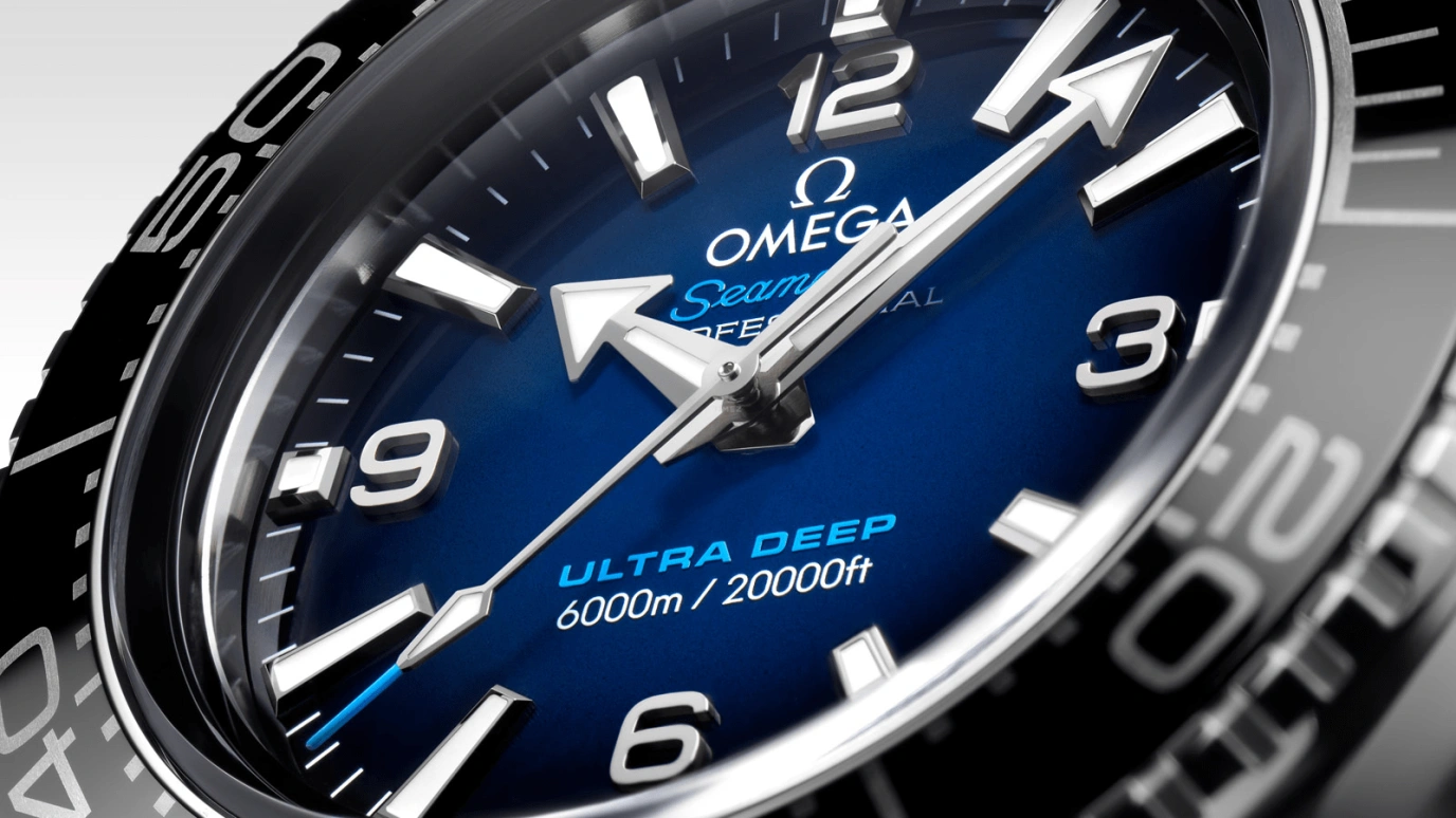 Omega,Seamaster Planet Ocean 45.50mm,45.50mm,Titanium,Ceramic,Stainless Steel,Blue,Automatic,Co-Axial Escapement,60hours,215,215.32.46.21.03.001