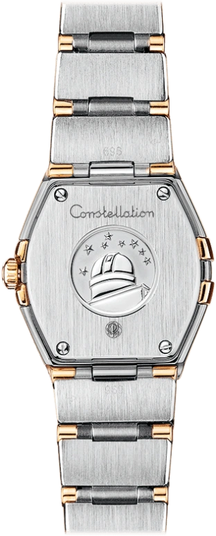 Omega,Constellation 24mm,24mm,Yellow Gold,Stainless Steel,Champagne,Quartz,30000hours,In-house Caliber,123,123.20.24.60.58.002