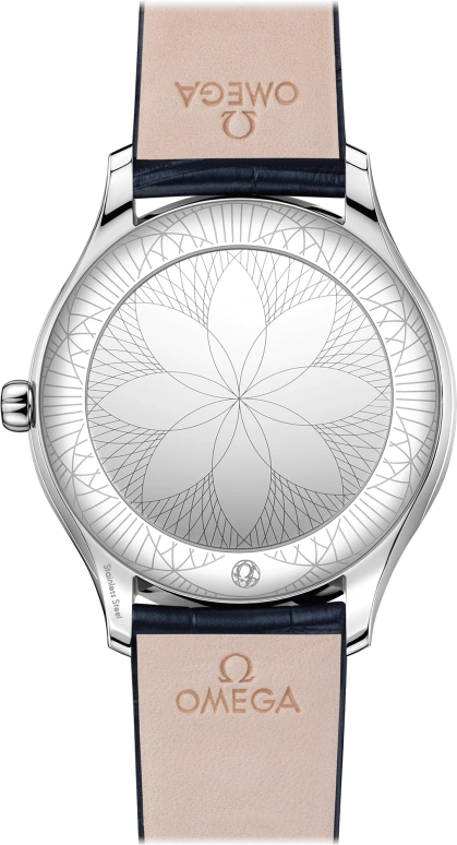 Omega,Trésor 39mm,39mm,Stainless Steel,White,Quartz,Day,Zodiac Indications,428,428.18.39.60.04.001