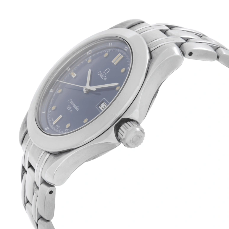 Omega,Seamaster 36mm,36mm,Stainless Steel,Blue,Quartz,Day,26280hours,2511,2511.80.00