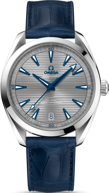 Omega,Aqua Terra 41mm,41mm,Stainless Steel,Grey,Automatic,Date,Co-Axial Escapement,220,220.13.41.21.06.001