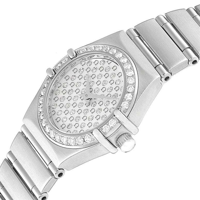 Omega,Constellation 22.50mm,22.50mm,Stainless Steel,Silver,Quartz,30000hours,In-house Caliber,1455,1455.77.00