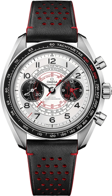 Omega,Speedmaster (Non-Moonwatch) 43mm,43mm,Stainless Steel,Silver,Handwound,Chronograph,Co-Axial Escapement,Column Wheel,329,329.32.43.51.02.001