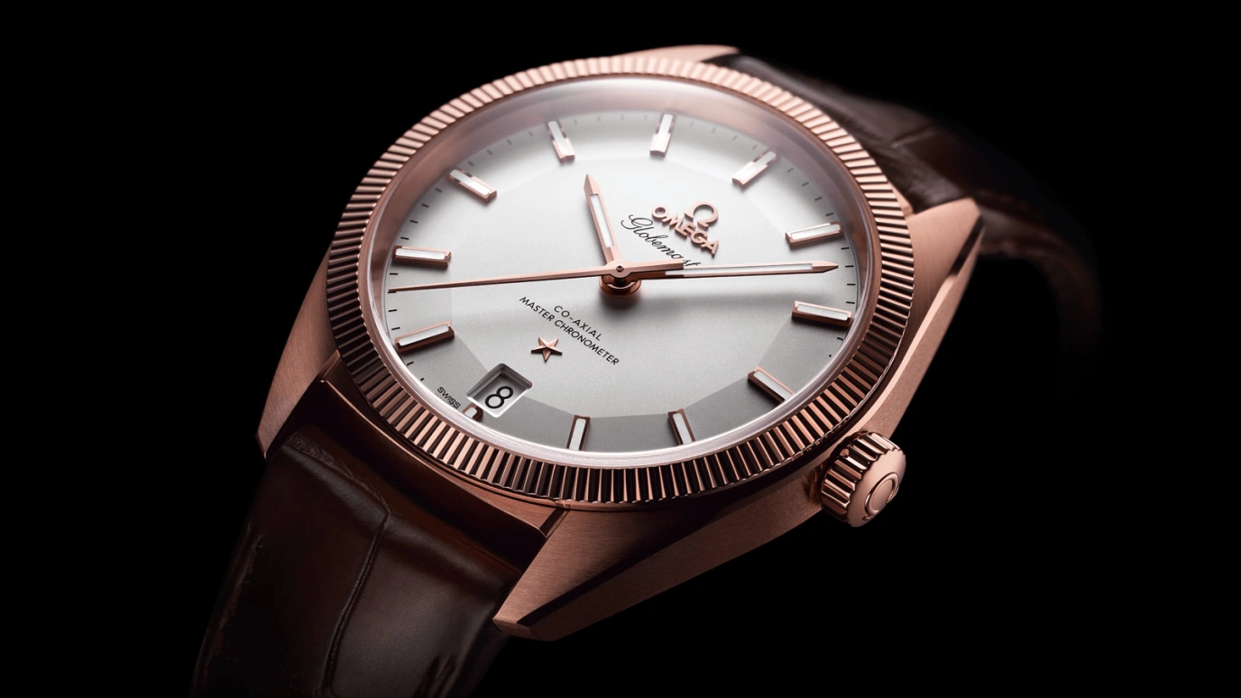 Omega,Globemaster 39mm,39mm,Sedna Gold,Silver,Automatic,Date,Co-Axial Escapement,130,130.53.39.21.02.001