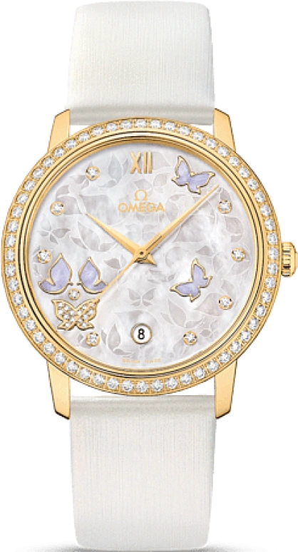 Omega,De Ville 36.80mm,36.80mm,Yellow Gold,White,Automatic,Date,Co-Axial Escapement,424,424.57.37.20.55.001