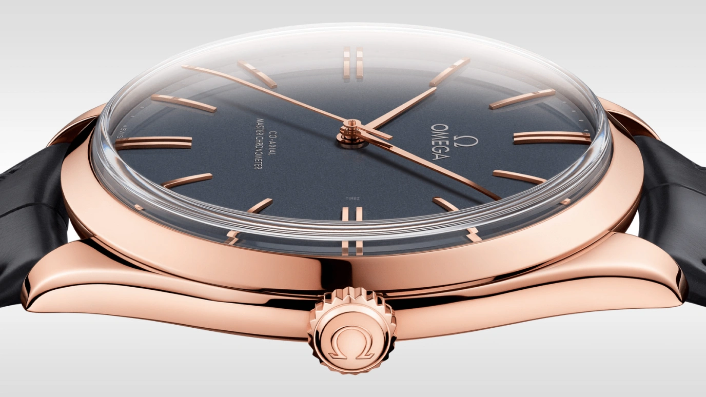 Omega,Trésor 40mm,40mm,Sedna Gold,Grey,Handwound,Co-Axial Escapement,72hours,435,435.53.40.21.06.001