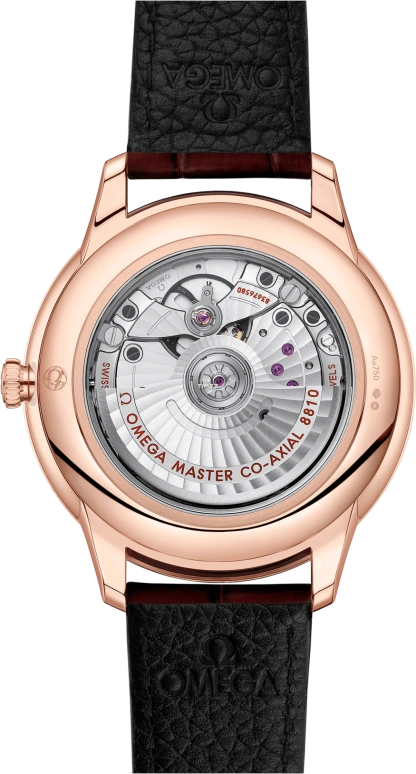 Omega,De Ville 41mm,41mm,Sedna Gold,Silver,Automatic,Day,Power Reserve Indicator,Anti-magnetic,434,434.53.41.21.02.001